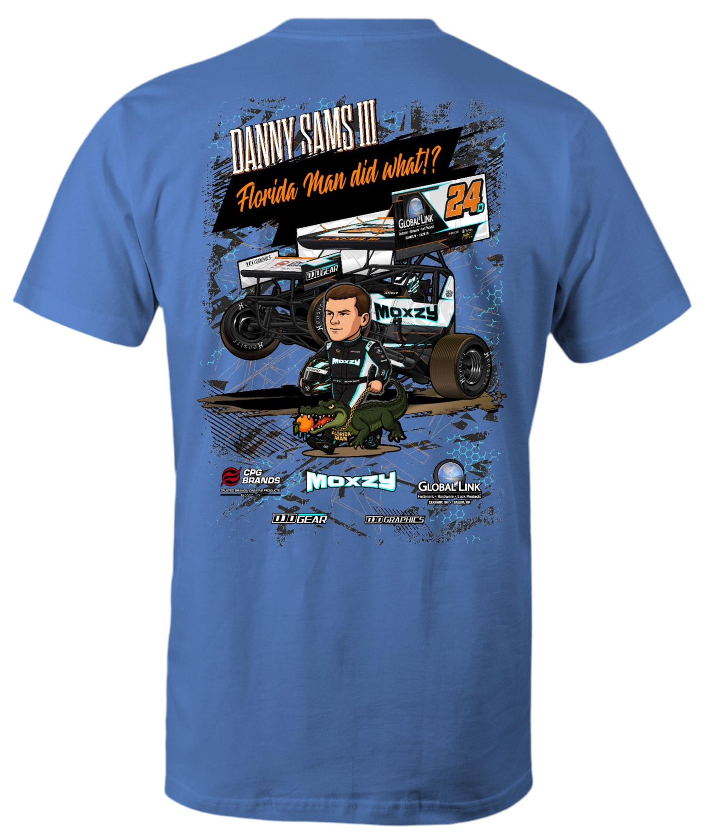 FLORIDA MAN CAROLINA BLUE TEE