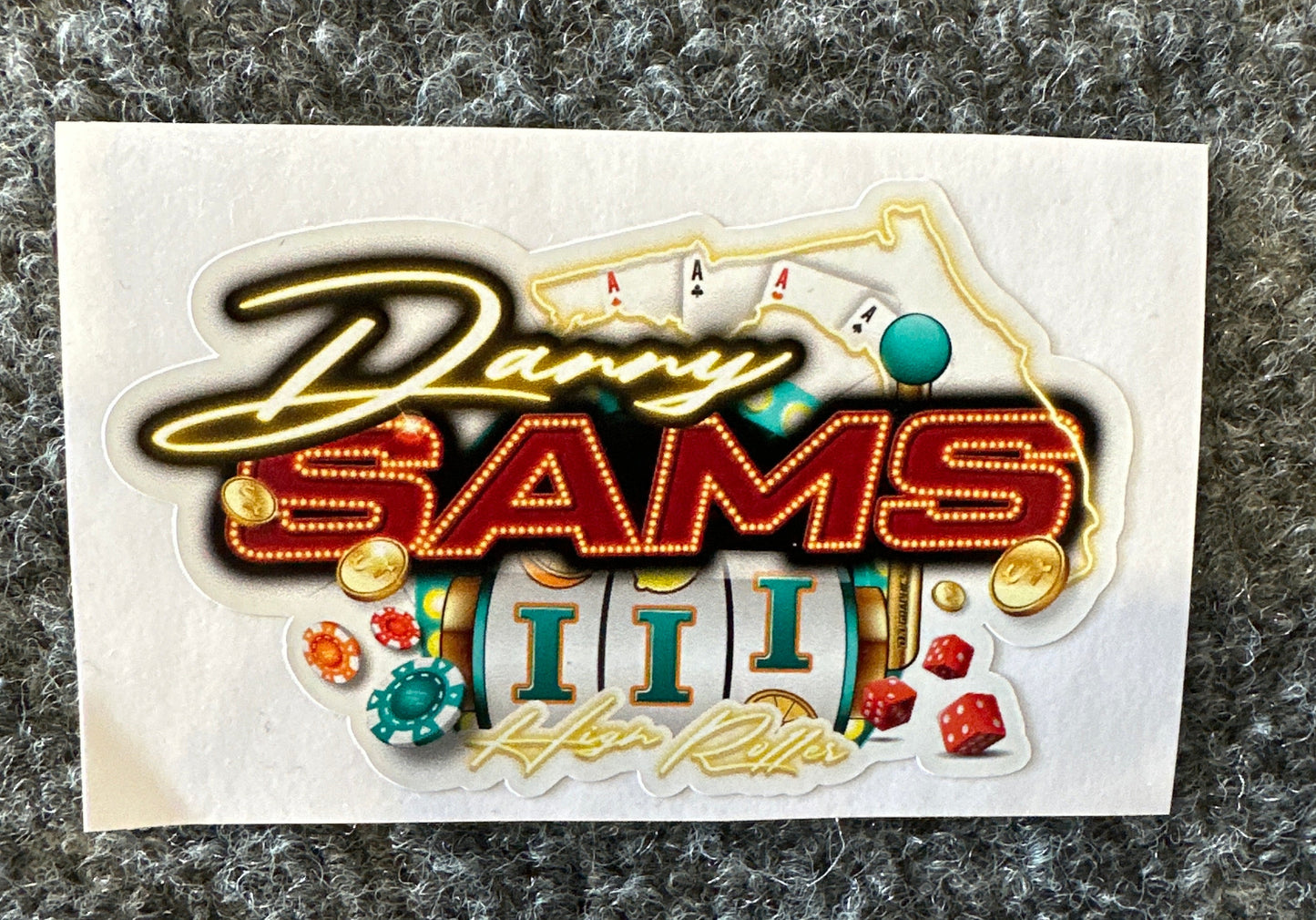 Danny Sams III Decal