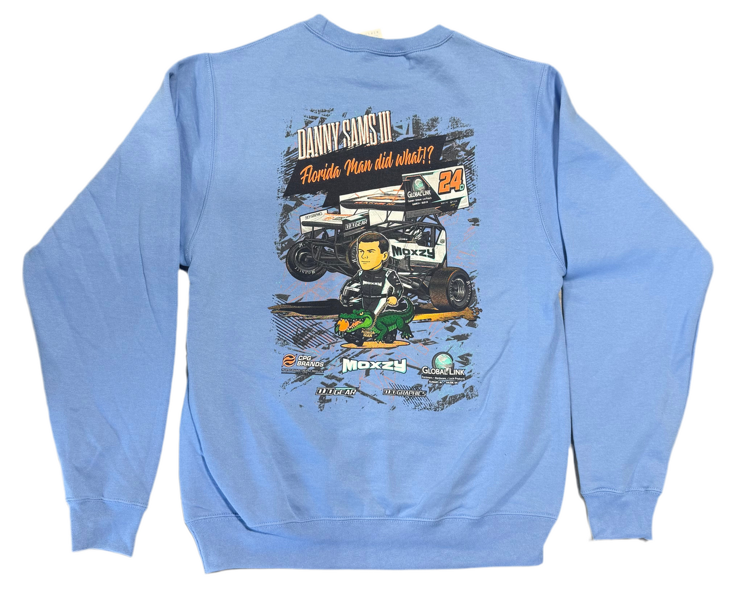FLORIDA MAN CREW CAROLINA BLUE