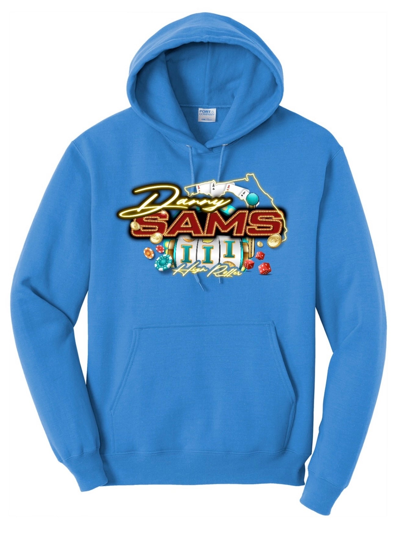 High Roller Hoodie Blue