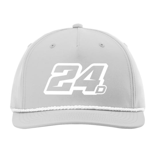 24D Rope Hat Grey