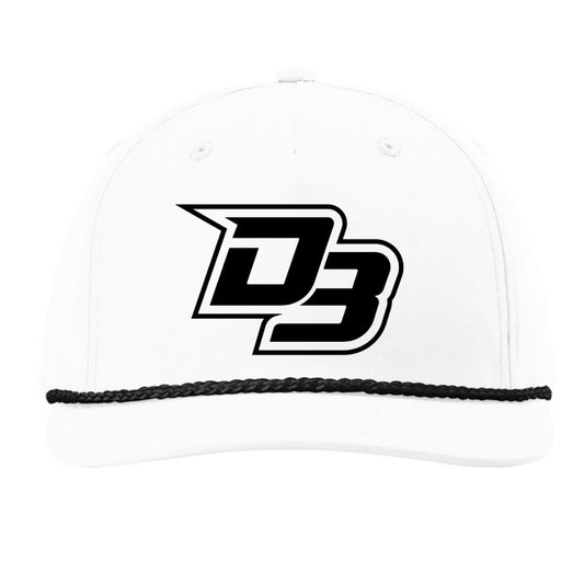 D3 Rope Hat White