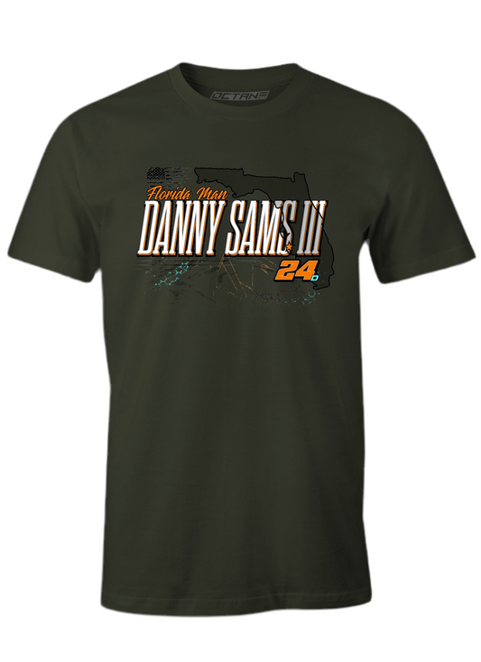 FLORIDA MAN OLIVE GREEN TEE