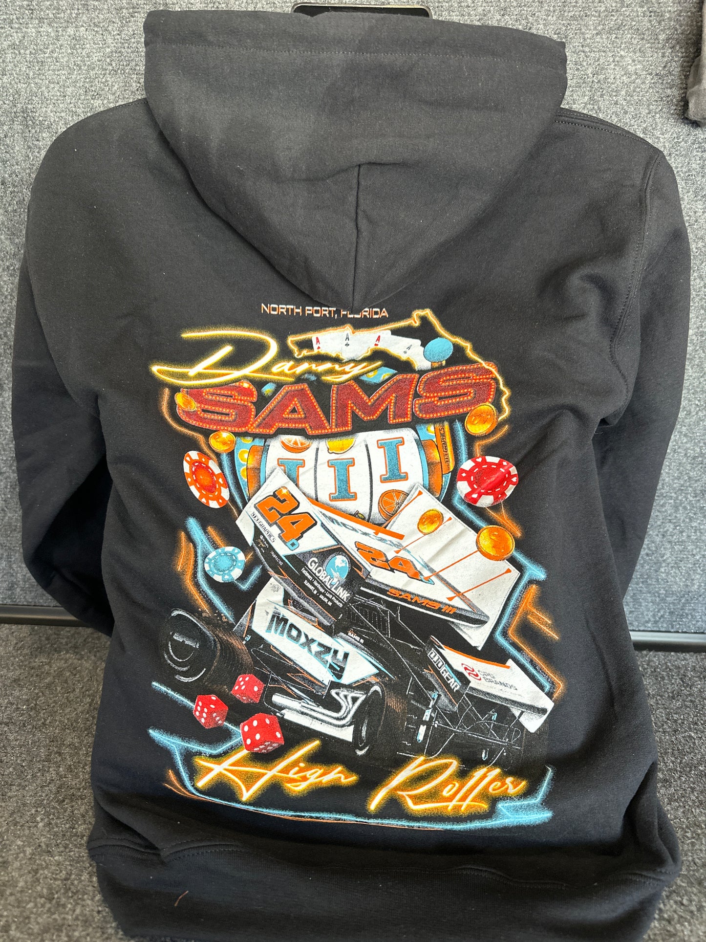 High Roller Hoodie Black