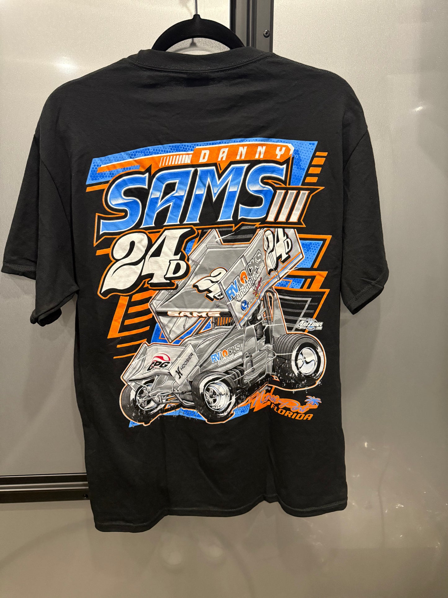 Gray Car Design T-Shirt(Black)