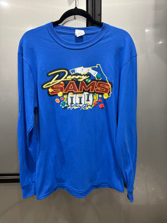 High Roller Long Sleeve Blue