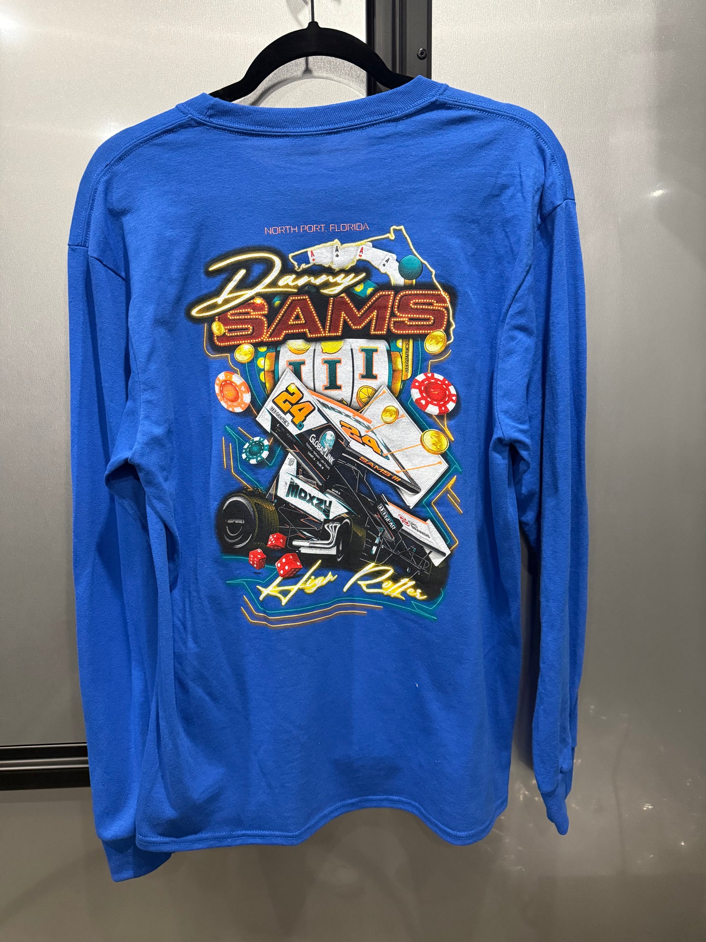 High Roller Long Sleeve Blue