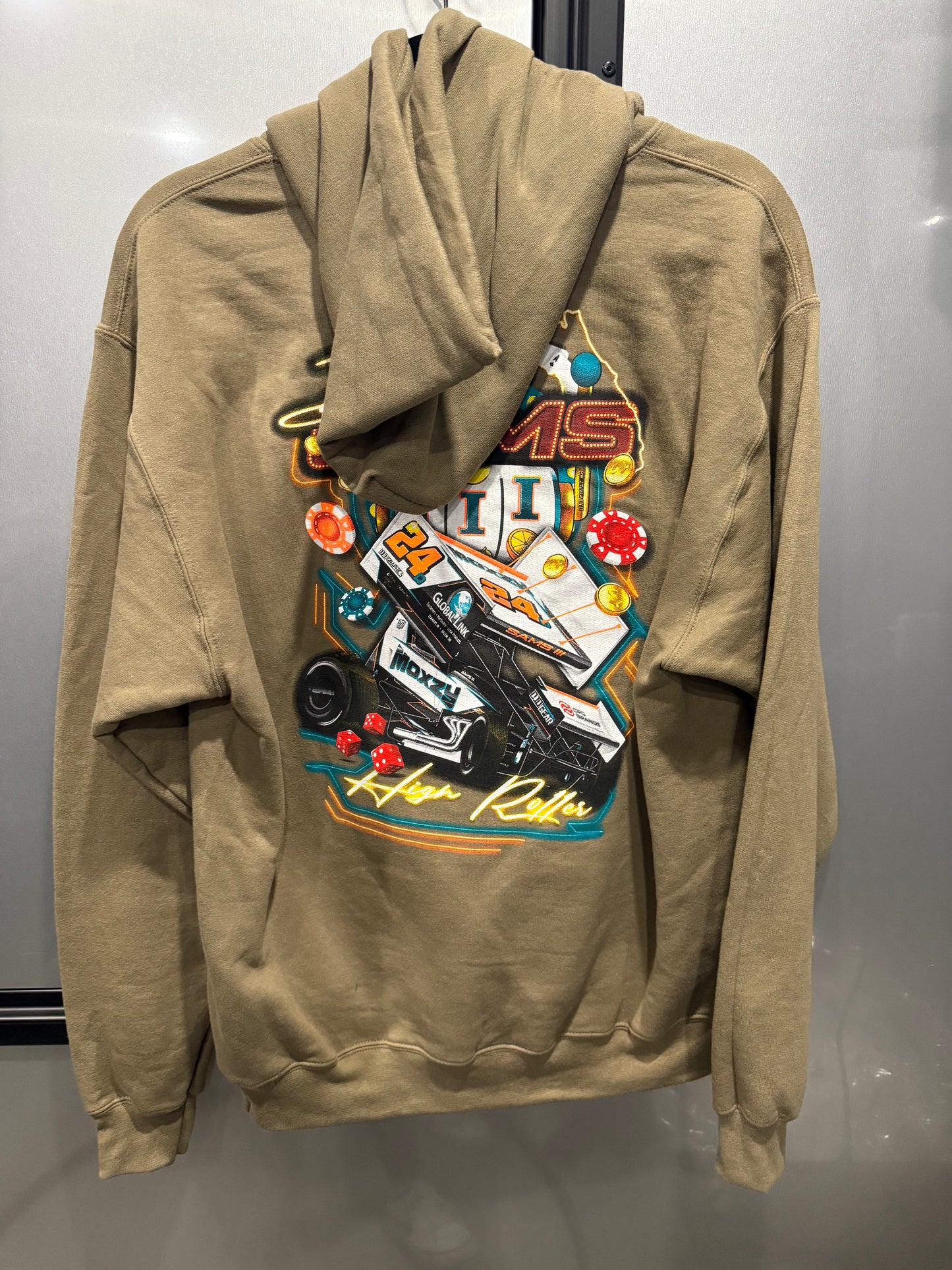 High Roller Hoodie Coyote Brown