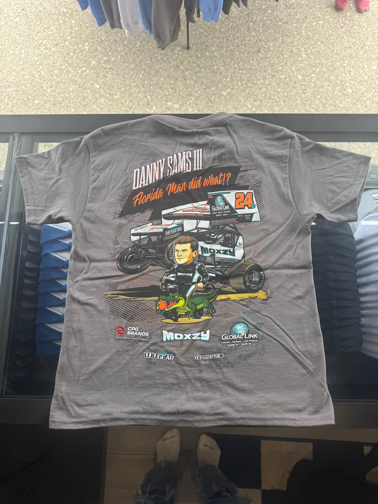 Steel Florida Man Youth Tee